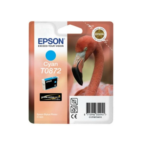 Tusz Epson T0872 cyan Retail Pack BLISTER | Stylus Photo R1900