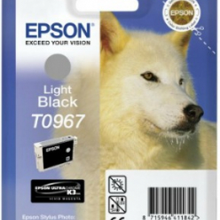 Tusz Epson T0967 light black UltraChrome K3 | Stylus Photo R2880