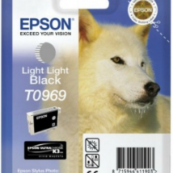 Tusz Epson T0969 light light black UltraChrome K3 | Stylus Photo R2880