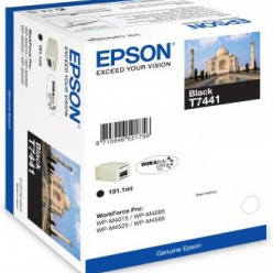 Tusz Epson T7441 black DURABrite™ Ultra | 181ml | WP-M4015 DN/WP-M4525 DNF