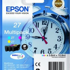 Tusz Epson T2705 C/M/Y 3-color 27 DURABrite | 10.8 ml