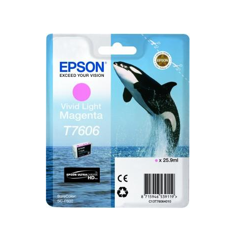Tusz Epson Singlepack Vivid Light Magenta | SureColor SC-P600