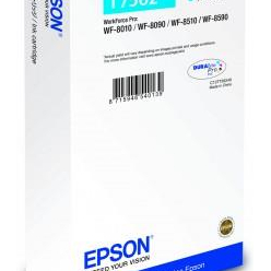 Tusz Epson T7562 Cartridge L Cyan | 14 ml | WF-8xxx Series