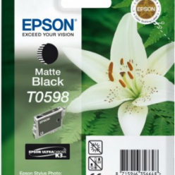 Tusz Epson T0598 matte black | Stylus Photo R2400