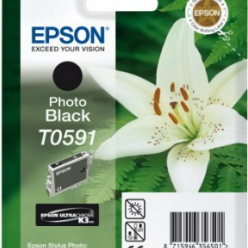 Tusz Epson T0591 photo black | Stylus Photo R2400