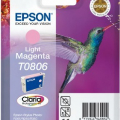 Tusz Epson T0806 light magenta | Stylus Photo R265/285/360,RX560/585/685