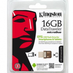 Pamięć USB     Kingston  16GB DT microDuo  3.0 micro& OTG