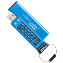 Pamięć USB  Kingston 32GB DataTraveler 2000 AES Encryption USB 3.0