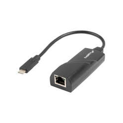 Karta sieciowa  LANBERG NC-1000-02 Lanberg USB Typ-C 3.1- RJ45 1GB na kablu