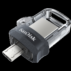 Pamięć USB    SanDisk ULTRA DUAL DRIVE m3.0 128GB 150MB/s