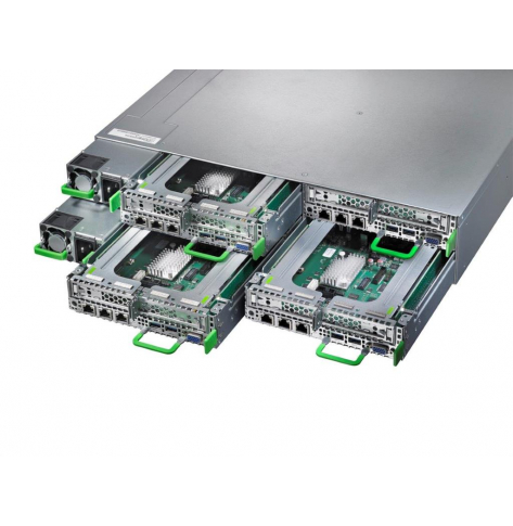 Serwer Fujitsu CX400 M1 CiB DEMO: 2x CX2550, 4x CPU, 128GB, 4x SAS, 2x SSD, 2x Win 2012 R2 Std