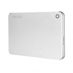 Dysk zewnętrzny Toshiba Canvio Premium 2.5 2TB silver metallic