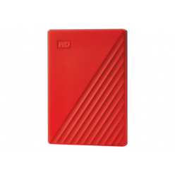 Dysk zewnętrzny WD My Passport 2.5'' 2TB USB 3.2 czerwony