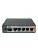 Router MIKROTIK RB760IGS hEX S 5x RJ45 1000Mb/s 1x SFP 1x USB