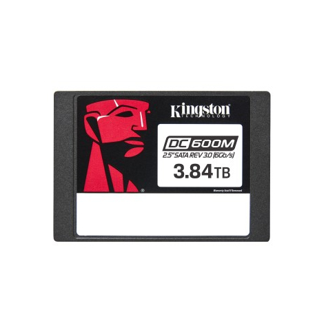 Dysk KINGSTON 3.84TB DC600M 2.5 SATA3 mixed-use data center SSD for enterprise servers and NAS (VMWare Ready)