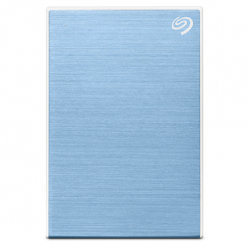 SEAGATE One Touch 5TB External HDD with Password Protection Light Blue